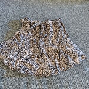 URBAN Romantics Animal Print Skater Skirt